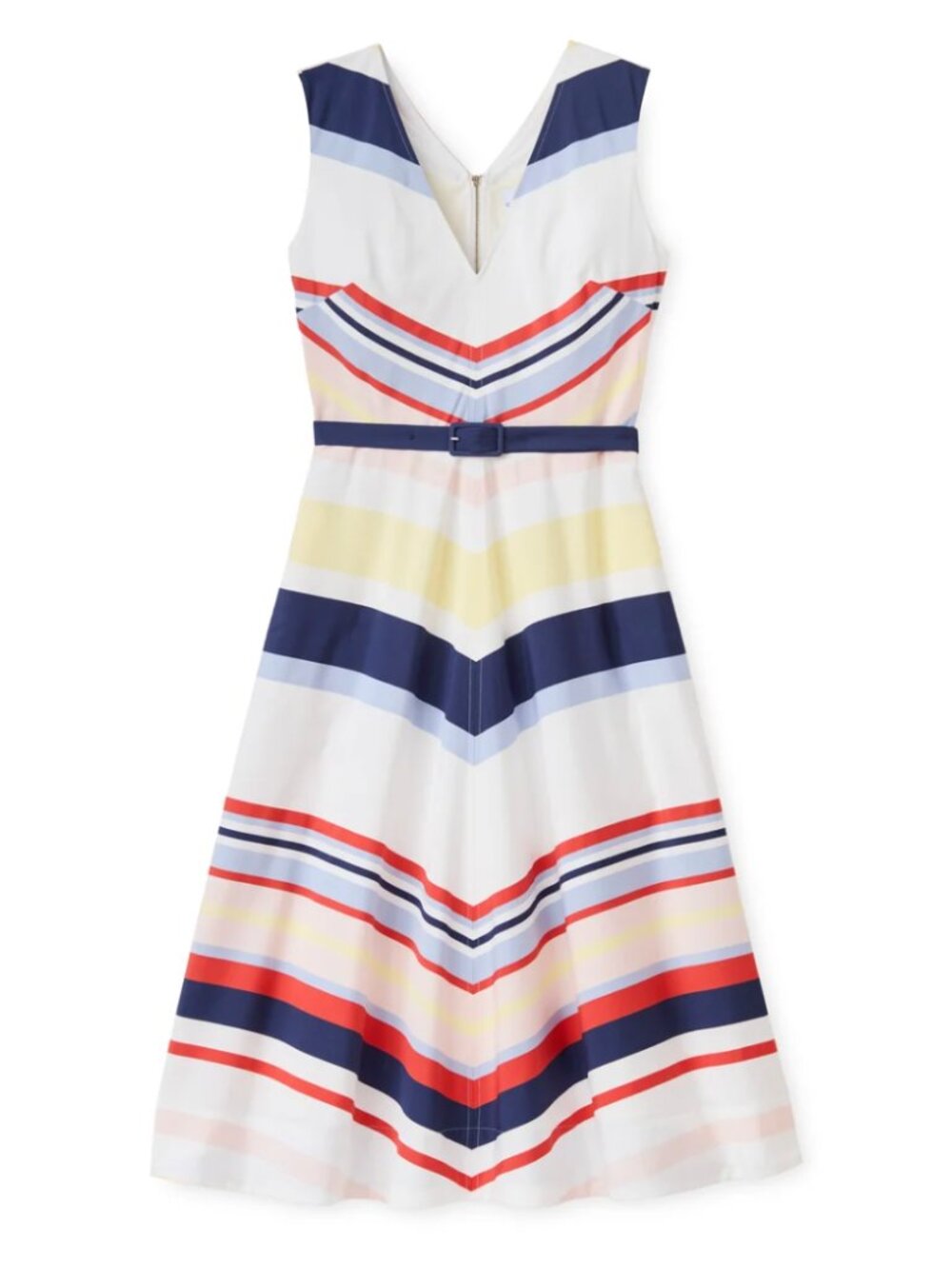 Cartolina Monica Dress Nantucket Stripe Size 2. NWT
